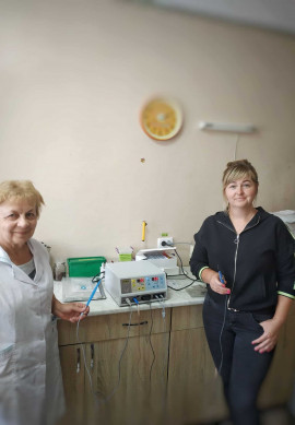 Вітаємо одну з поліклінік Івано-Франківської області з придбанням радіохвильового електрохірургічного апарату